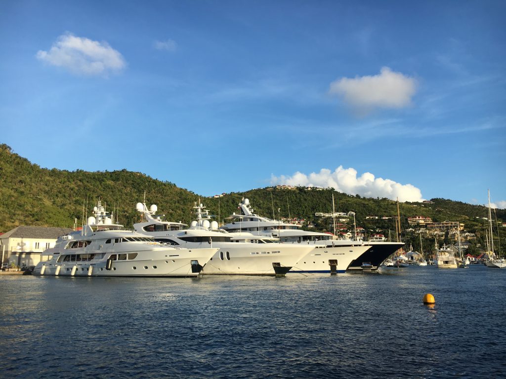 yachts st barths gustavia